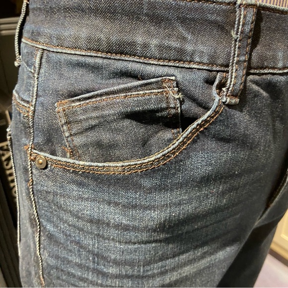 Wit & Wisdom Ab-Solution Skinny Jeans – Raw Hem, High-Rise, Size 8 - Picture 6 of 8